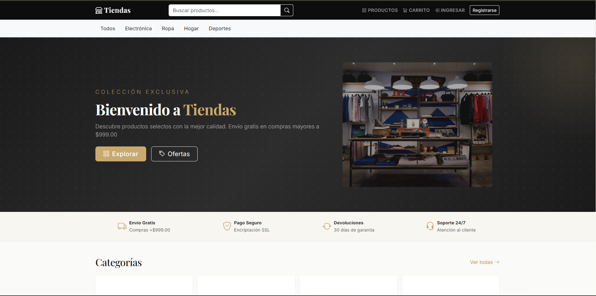 Tienda de Ropa